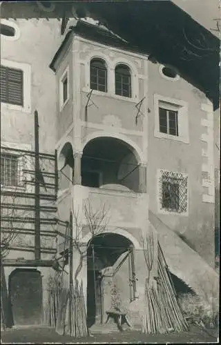 Ansichtskarte Hall in Tirol Solbad Hall Mehrfamilienhaus - Fotokarte 1912