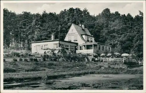 Ansichtskarte Oederan Waldeinkehr zum Klein-Erzgebirge 1937