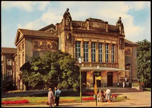 Ansichtskarte Gießen Theater Giessen Stadttheater 1960