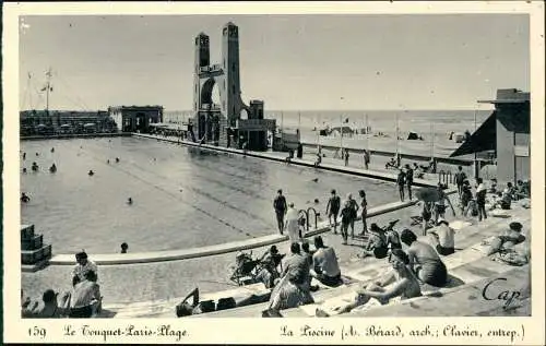 CPA Le Touquet-Paris-Plage La Piscine 1932