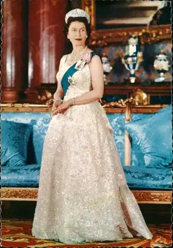 Her Majesty Queen Elizabeth II Adel Königin Großbritannien 1964