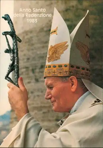 Ansichtskarte  Papst Pope Joannes Paulus PP. I 1983