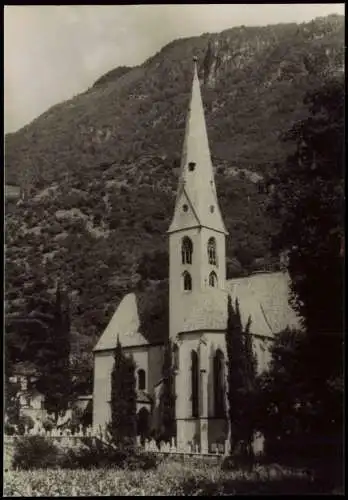 Cartoline Bozen Bolzano Bozen Die alte Grieser Pfarrkirche 1955