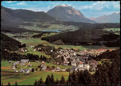 Ansichtskarte Hermagor Panorama-Ansicht, Ortsansicht Kärnten 1969