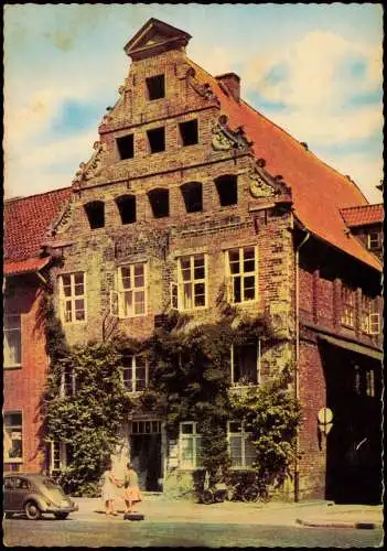 Ansichtskarte Lüneburg Heinrich-Heine-Haus 1964