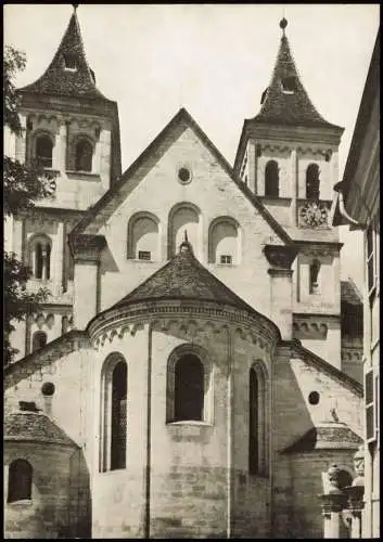 Ansichtskarte Ellwangen (Jagst) Basilika 1960