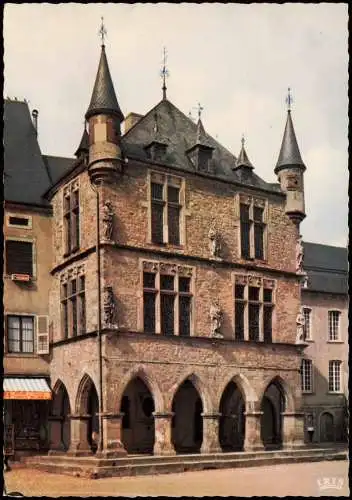 Postcard Echternach L'Hôtel de Ville Dingstuhl 1964