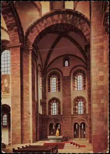 Ansichtskarte Speyer Kaiserdom Dom Innenansicht nördliches Querhaus 1963