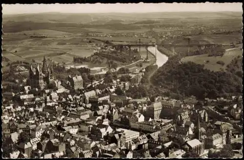 Ansichtskarte Limburg (Lahn) Luftbild 1972