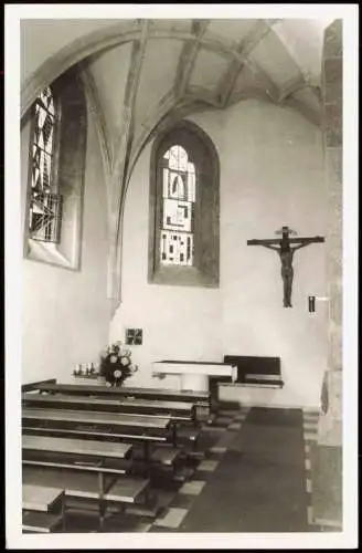 Foto  Religion/Kirche - Kapelle Kreuz Kruzifix 1961 Privatfoto