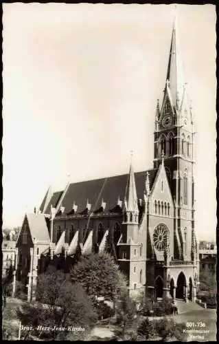 Ansichtskarte Graz Herz-Jesu-Kirche 1962