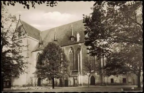 Ansichtskarte Helmstedt Stephanikirche 1958