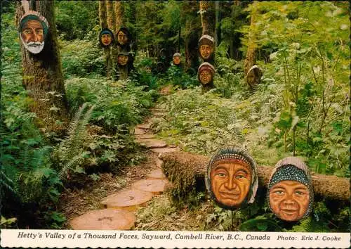 Kanada  HETTY'S VALLEY OF A THOUSAND FACES Cambell River, Vancouver Island 1970