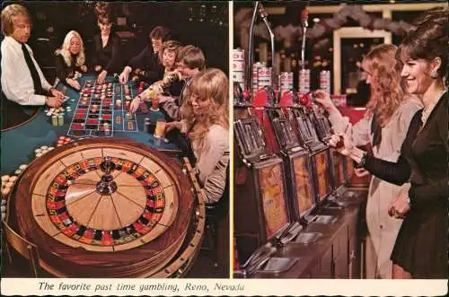 Reno RENO-TAHOE Courtesy of Harolds, Gambling, Kasino Casino 1970