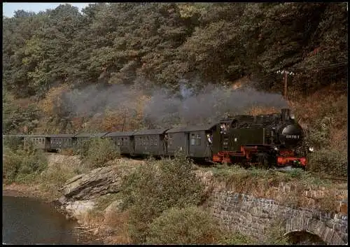 Dampf-Schmalspurlokomotive 099 736-1 der Deutschen Reichsbahn (DR) 1993