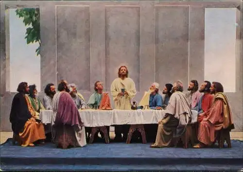 Ansichtskarte Oberammergau PASSIONSSPIELE   1960  Sonderstempel