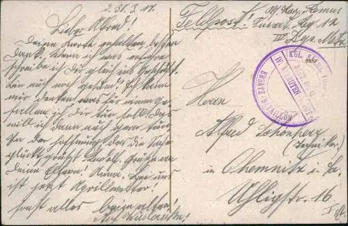 CPA Metz Deutsches Tor / Porte des Allemands 1918  gel. Feldpoststempel