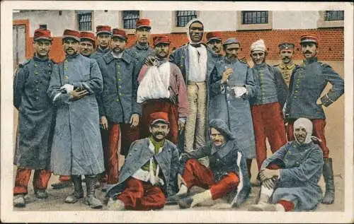 Grafenwöhr Truppenübungsplatz gefangene Franzosen verletzt 1916