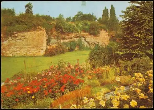 Ansichtskarte Stuttgart BuGa Bundes Gartenschau Im Tal der Rosen 1961