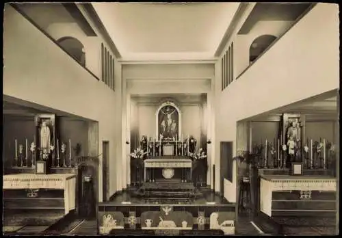 Ansichtskarte Dussnang Thurgau Kurhaus Dussnang Hauskapelle 1963