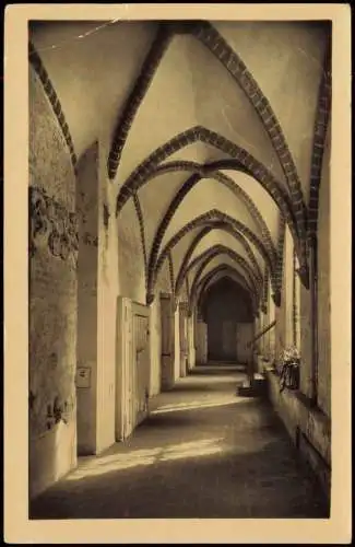 Ansichtskarte Zehdenick Kloster, Kreuzgang 1956