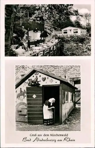 Ansichtskarte Bad Niederbreisig CAFE MÄRCHENWALD 1958
