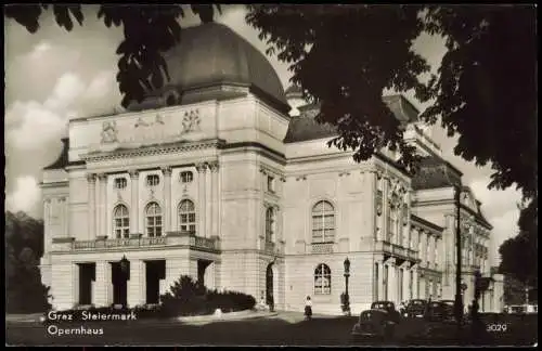 Ansichtskarte Graz Oper Opernhaus 1955