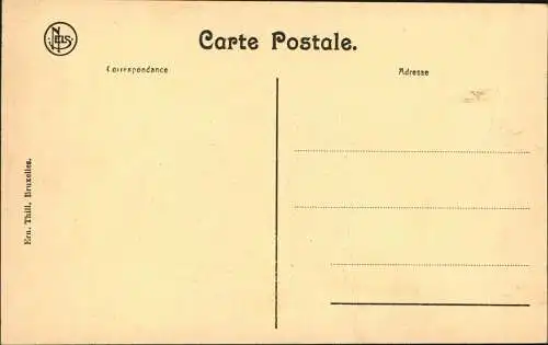 Postkaart Ostende Oostende Royal Palace Hôtel. 1913