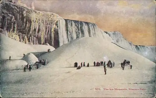 Niagara Falls (NY) Niagarafälle / Niagara Falls The Ice Mountain 1912
