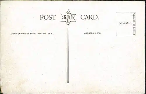 Postcard Aberdeen Union Terrace & Garden 1922