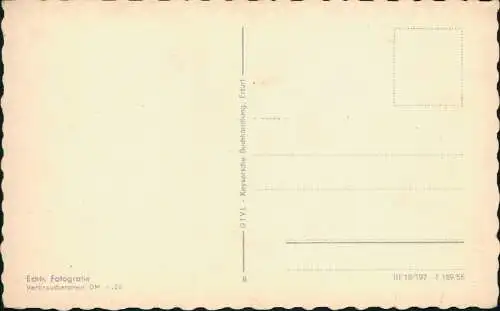 Ansichtskarte Nordhausen Karl-Marx-Straße 1956