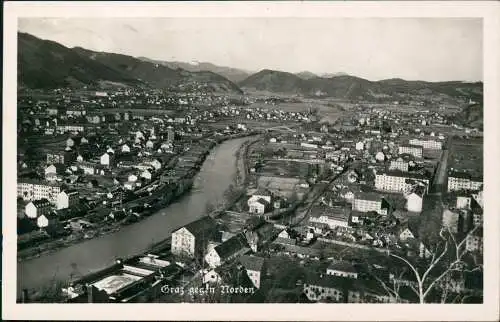 Ansichtskarte Graz Stadt gegen Norden 1937
