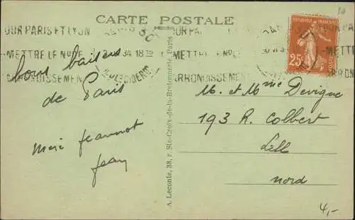 CPA Paris Porte Saint Denis - Straßenpartie 1918