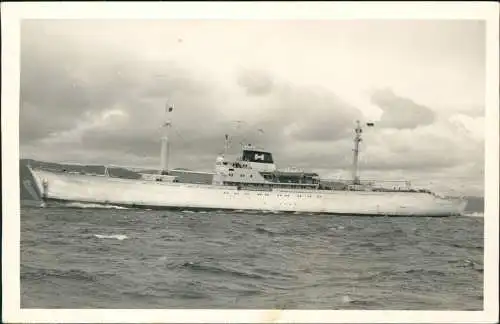 Ansichtskarte  Frachtschiff Schiff Cap Domingo - Fotokarte 1964