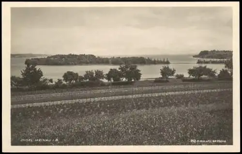 Ansichtskarte Insel Mainau-Konstanz Panorama Fernansicht 1940