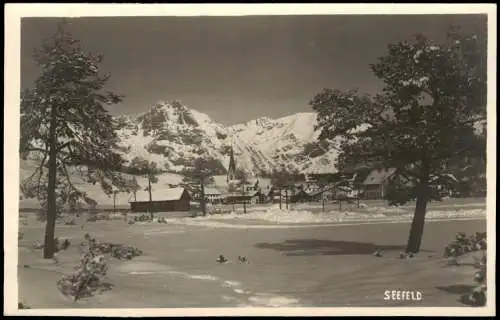 Ansichtskarte Seefeld Panorama-Ansicht, Fernansicht 1940
