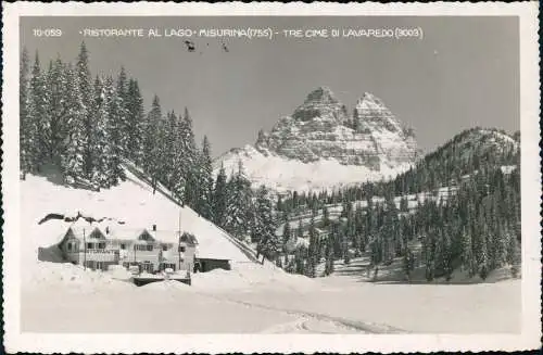 Hayden Cortina d’Ampezzo Anpezo  Restaurante Südtirol 1941 Zensurstempel WK2