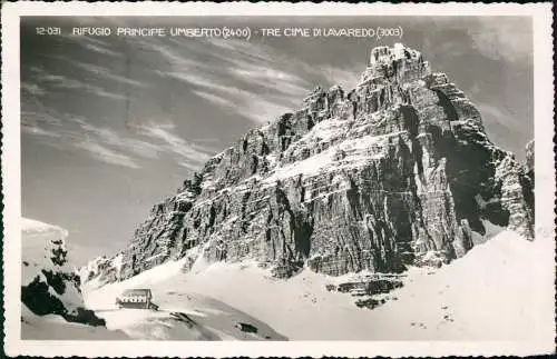 Hayden Cortina d’Ampezzo Rifugio Principe Südtirol 1941  gel. Zensurstempel WK2