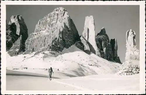 Hayden Cortina d’Ampezzo Anpezo Refugio Principe Wanderer Winter Südtirol 1941