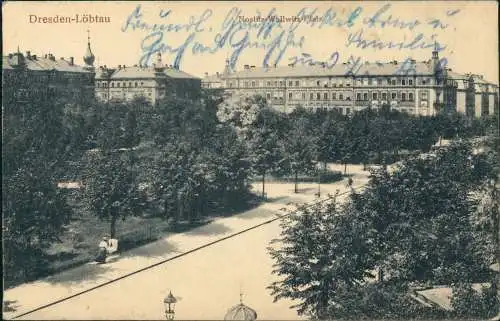 Ansichtskarte Löbtau-Dresden Nostitz-Wallwitz-Platz Bonhoefferplatz 1927