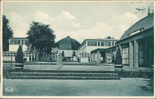 Dresden Jahresschau Deutscher Arbeit Teilansicht mit Planetarium 1928