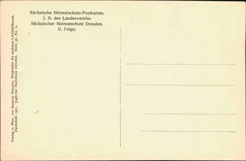 Ansichtskarte Innere Altstadt-Dresden Großer Schloßhof - Südfront 1926