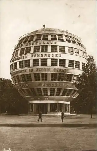 Ansichtskarte Dresden MAN Kugelhaus - Fotokarte 1930