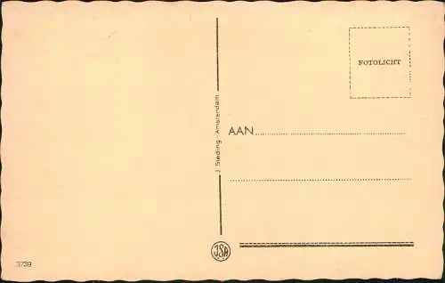 Postkaart Bergen op Zoom Antwerpschestraat. Straßenpartie Holland 1930