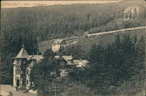 Kipsdorf-Altenberg (Erzgebirge) Hotel Tellkoppe - Erzgebirge 1913