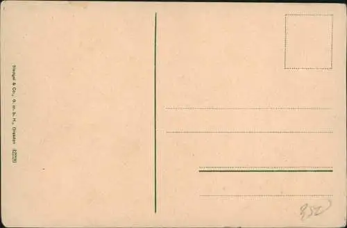 Ansichtskarte Sassnitz Rügen Promenade, Strand bei Sturm 1917