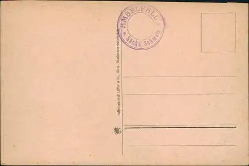 Ansichtskarte .Sachsen Landkarten AK Pirna Schöna Tetschen u.a. Böhmen 1922