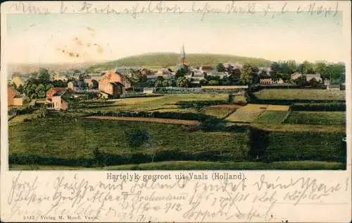 Postkaart Vaals Hartelyk gegroet uit Vaals 1908  Niederlande Holland