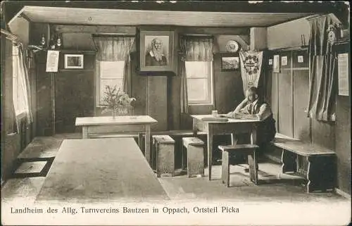 Oppach Oberlausitz Landheim des 
 Turnvereins Bautzen in Oppach OT Picka 1917