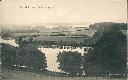 Ansichtskarte Malente Fernsicht von Bruhnskoppel 1911